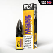 Riot X Salts - Blackcurrant & Passionfruit 10ml - Vapour Central